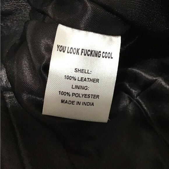 LPA Black Leather High Waist Straight Leg Front Zipper Leg Pants Size XS - Picture 13 of 16